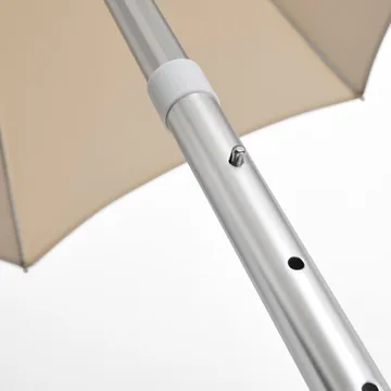 Terrazza Octagon parasoll - Off-white -grey - HAY