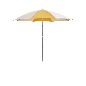 Terrazza Octagon parasoll - Off white-ochre - HAY