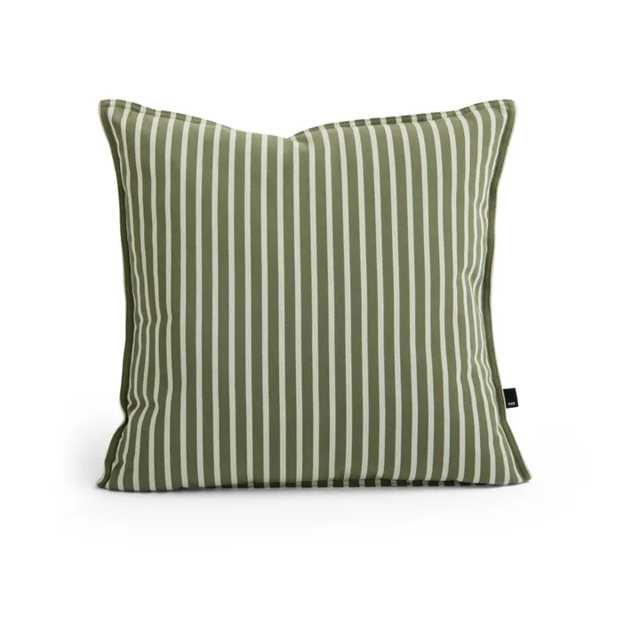Terrazza pute - Olive bold stripe, 50x50 cm - HAY
