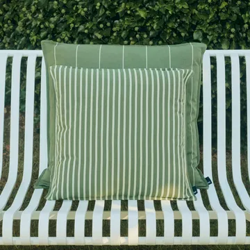 Terrazza pute - Olive bold stripe, 50x50 cm - HAY