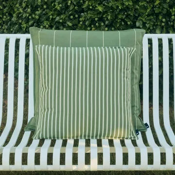 Terrazza pute - Olive narrow stripe, 60x60 cm - HAY