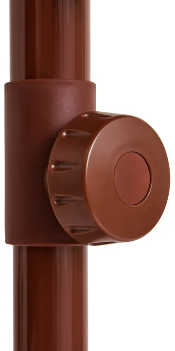 Terrazza Square parasoll - Off white-burgundy - HAY