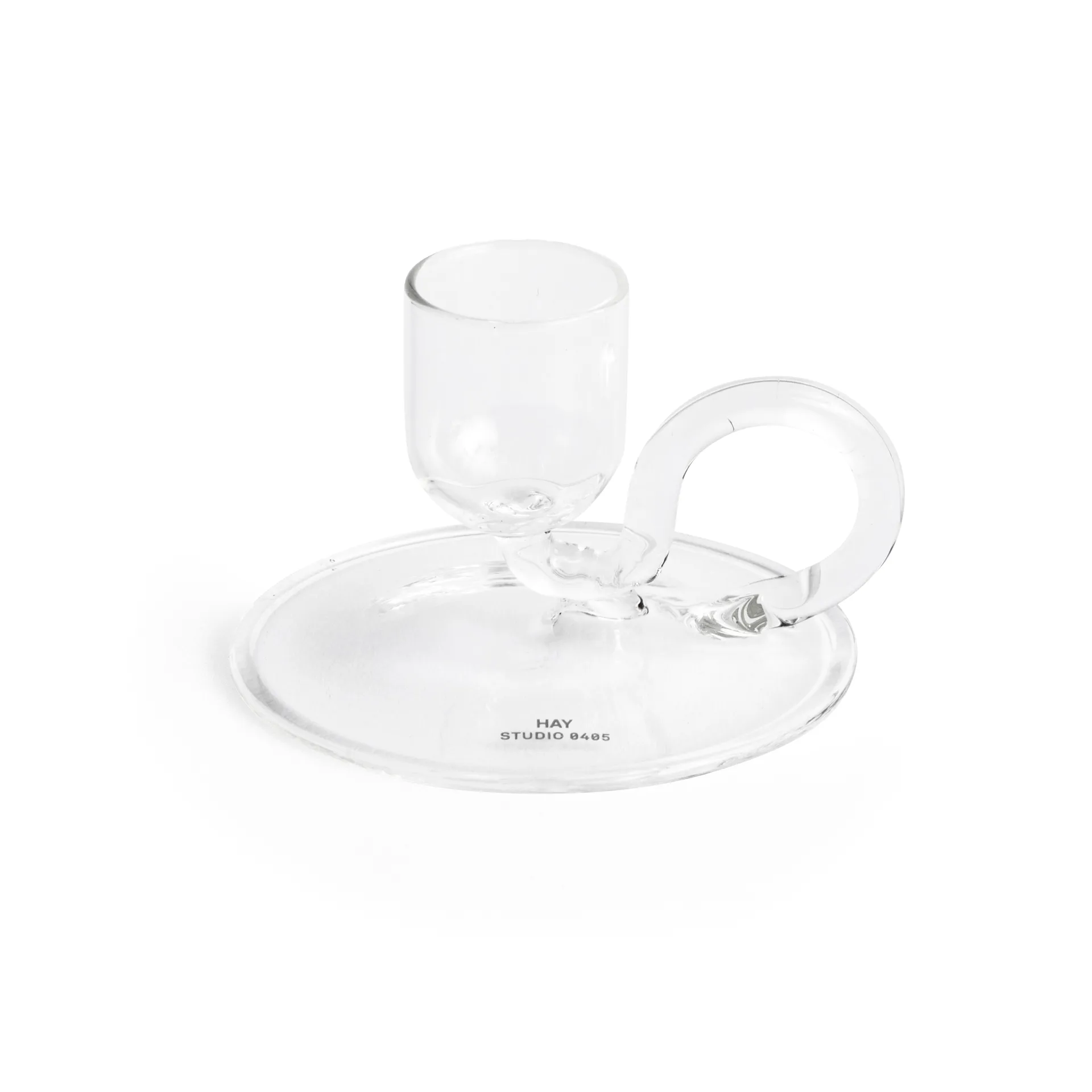 Tiny lysestake curved, Clear HAY