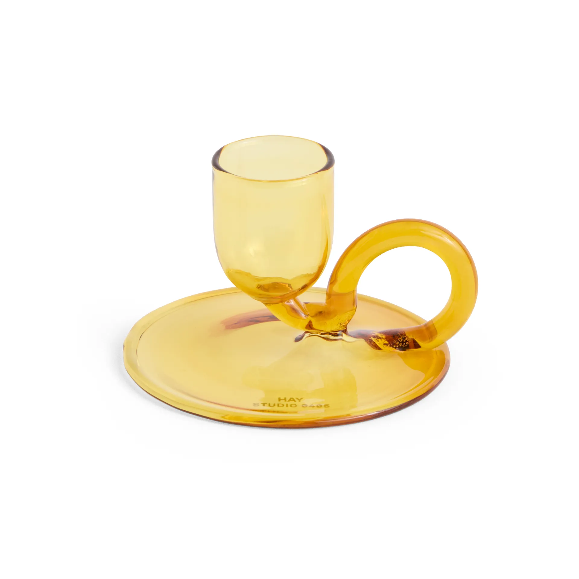 Tiny lysestake curved, Yellow HAY