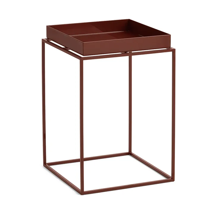 Tray Table medium brettbord - Chocolate, 30x30x44 cm - HAY