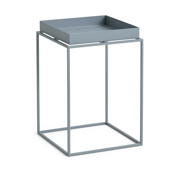 Tray Table medium brettbord - Pigeon blue, 30x30x44 cm - HAY