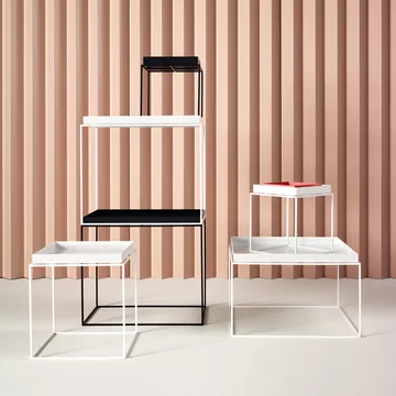 Tray Table sofabord - White, small - HAY