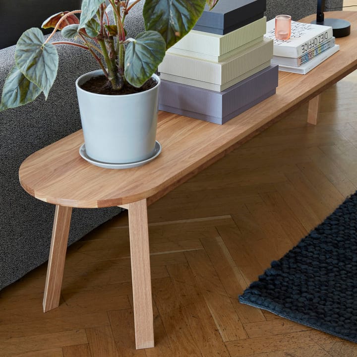 Triangle Leg benk, eik olje, 150 cm HAY