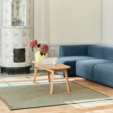 Triangle Leg benk - water-based lacquered oak, 200 cm - HAY