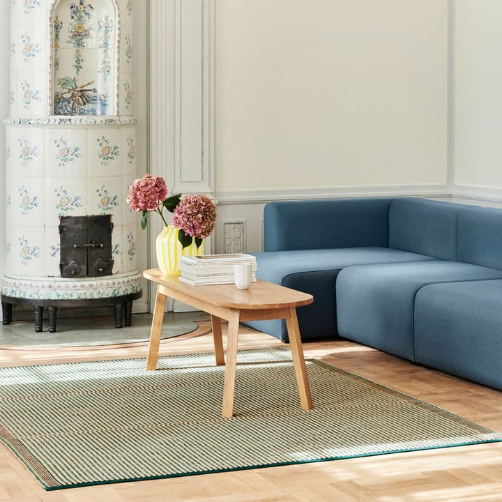 Triangle Leg benk, water-based lacquered oak, 200 cm HAY