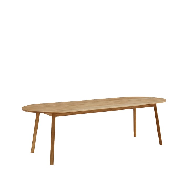 Triangle Leg spisebord - eik olje, 200x85 cm - HAY