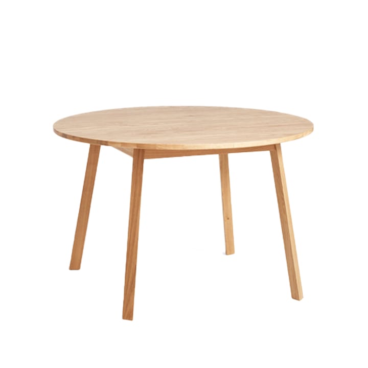 Triangle Leg spisebord rundt - water-based lacquered oak - HAY