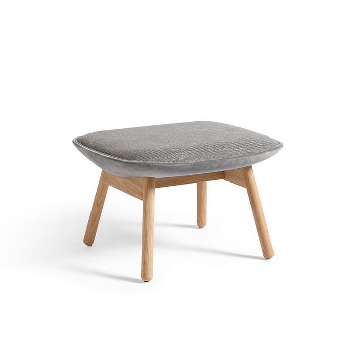 Uchiwa fotskammel - Roden 05 magnesium-eik-baksida lola warm grey - HAY