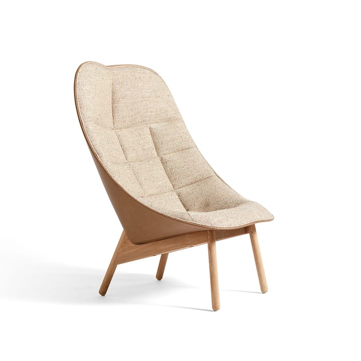 Uchiwa Quilt loungestol - Bolgheri lgg60 melange-ek-sense nougat - HAY