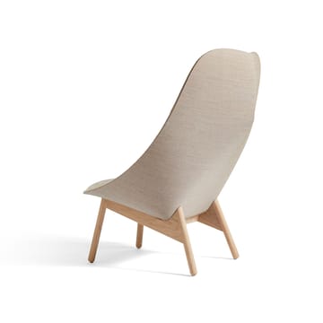 Uchiwa Quilt loungestol - Cream A5-eik-canvas 244 - HAY