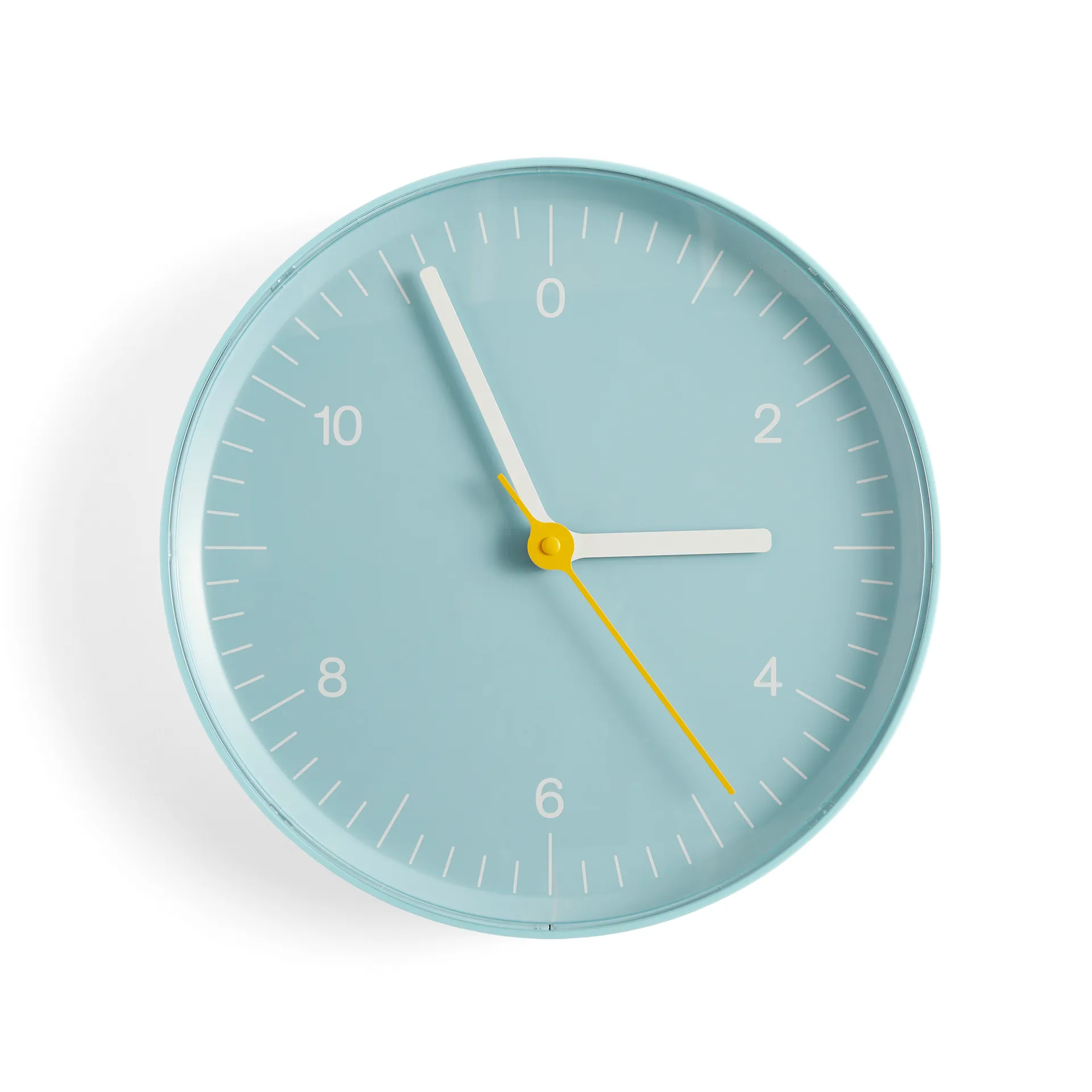 Wall Clock veggklokke Ø 26,5 cm, Blue HAY