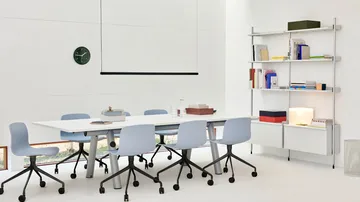 Wall Clock veggklokke Ø 26,5 cm - Green - HAY