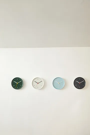 Wall Clock veggklokke Ø 26,5 cm - Green - HAY