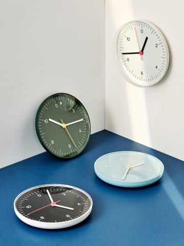 Wall Clock veggklokke Ø 26,5 cm - Green - HAY