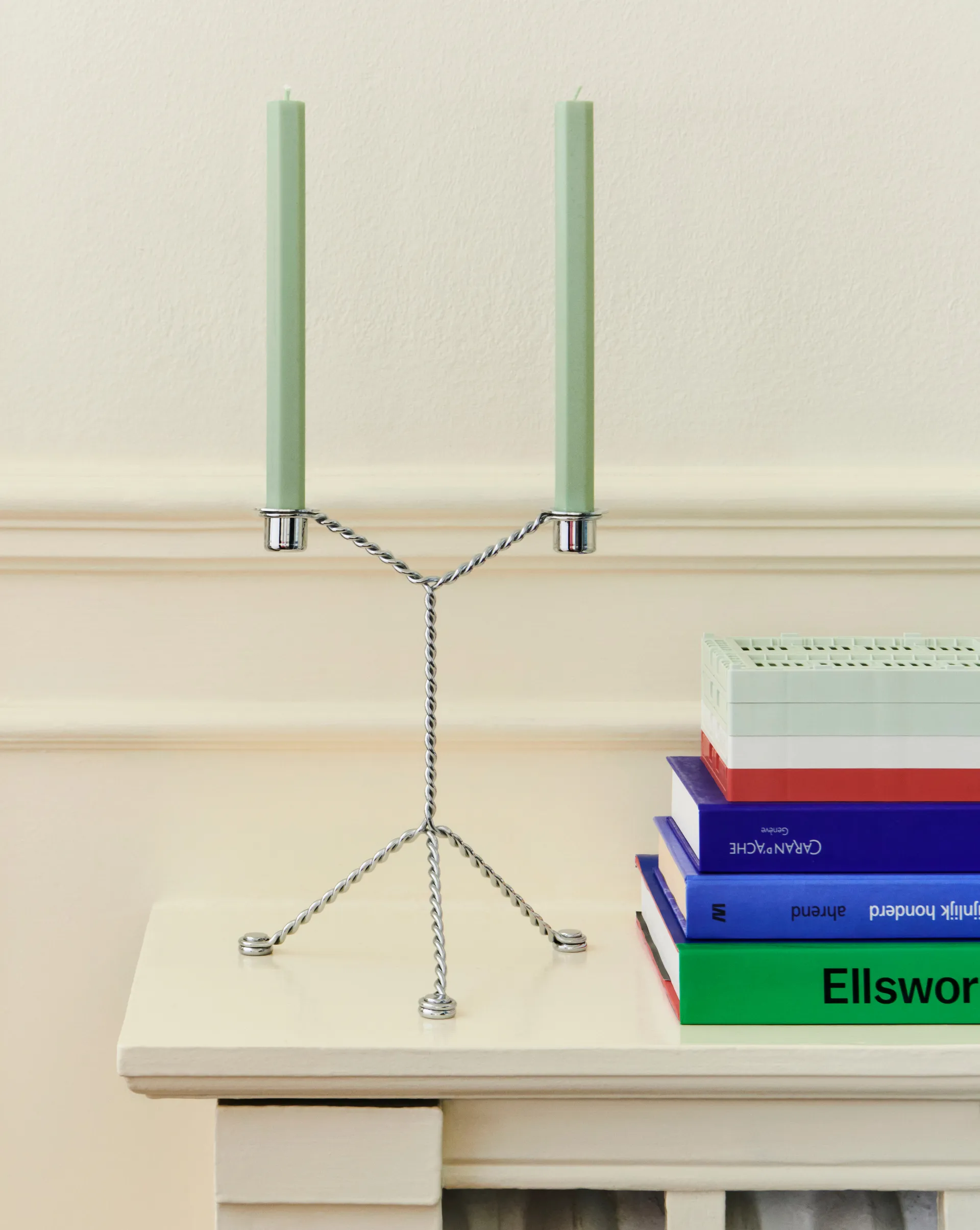 Wire lysestake, Mirror HAY