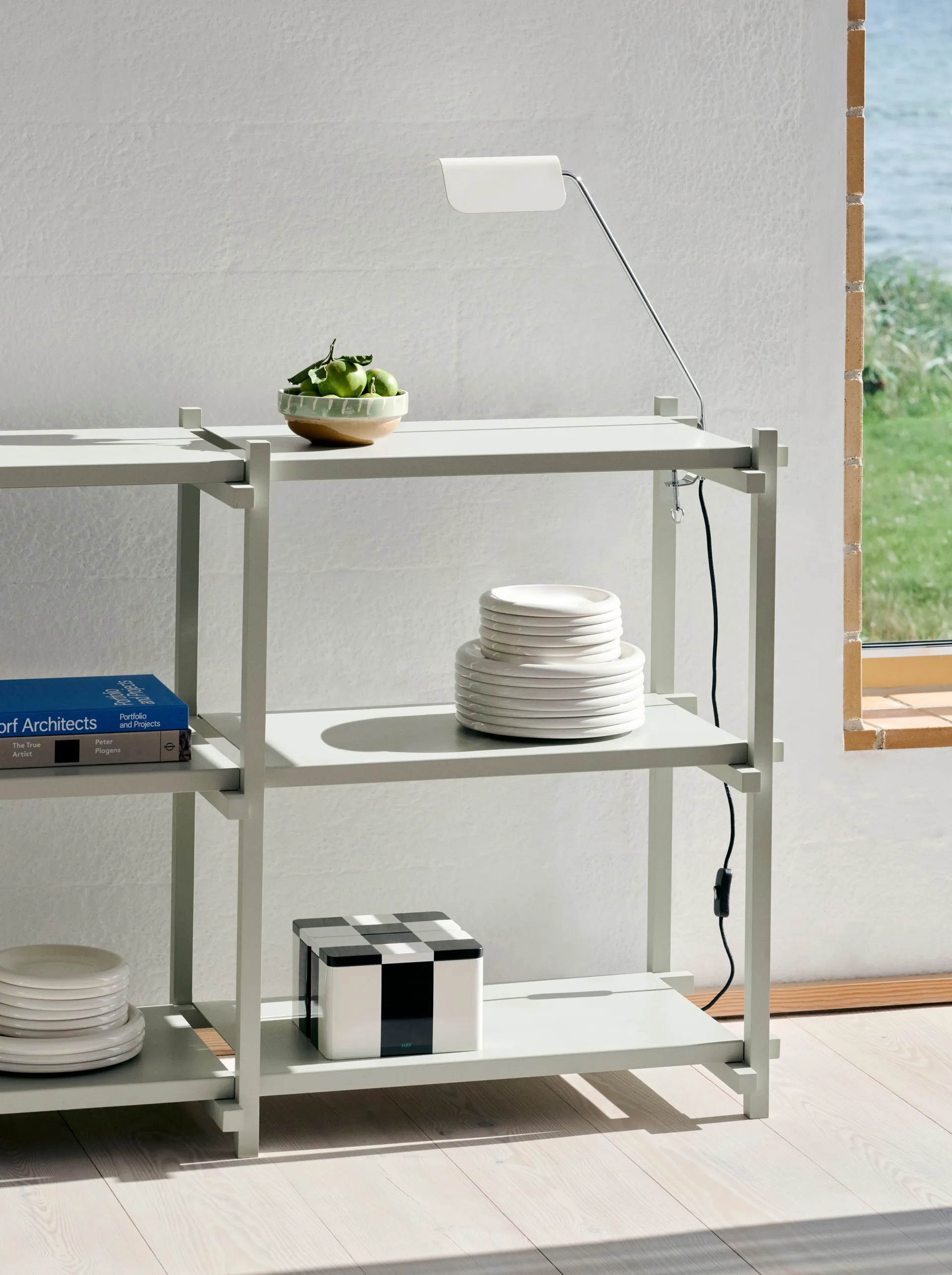 Woody hylle, Beech-smokey grey, low HAY