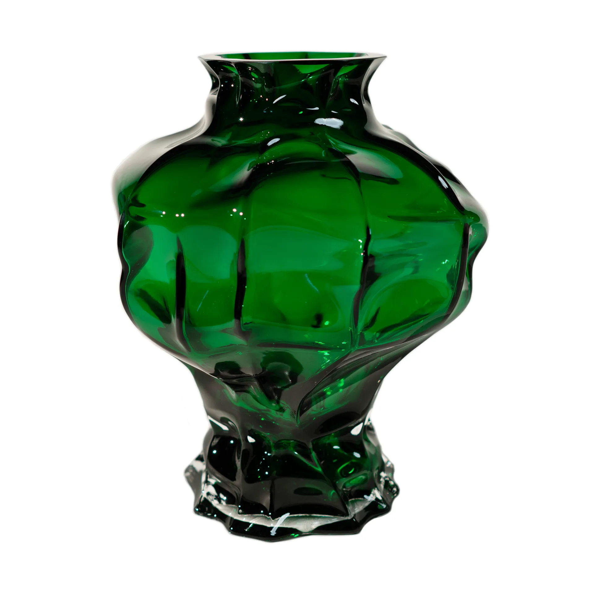 Ammonitt vase 30 cm, Green Hein Studio
