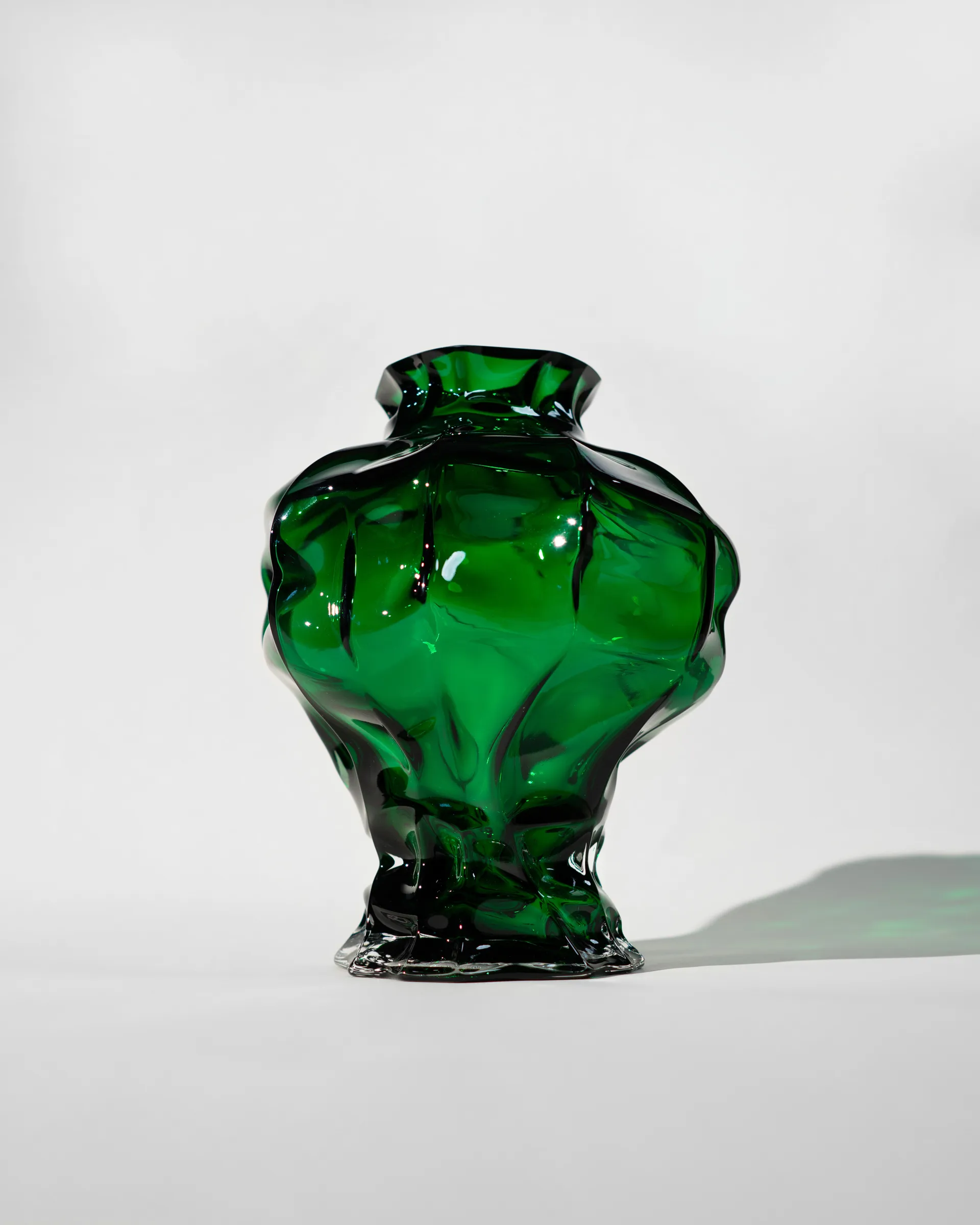 Ammonitt vase 30 cm, Green Hein Studio