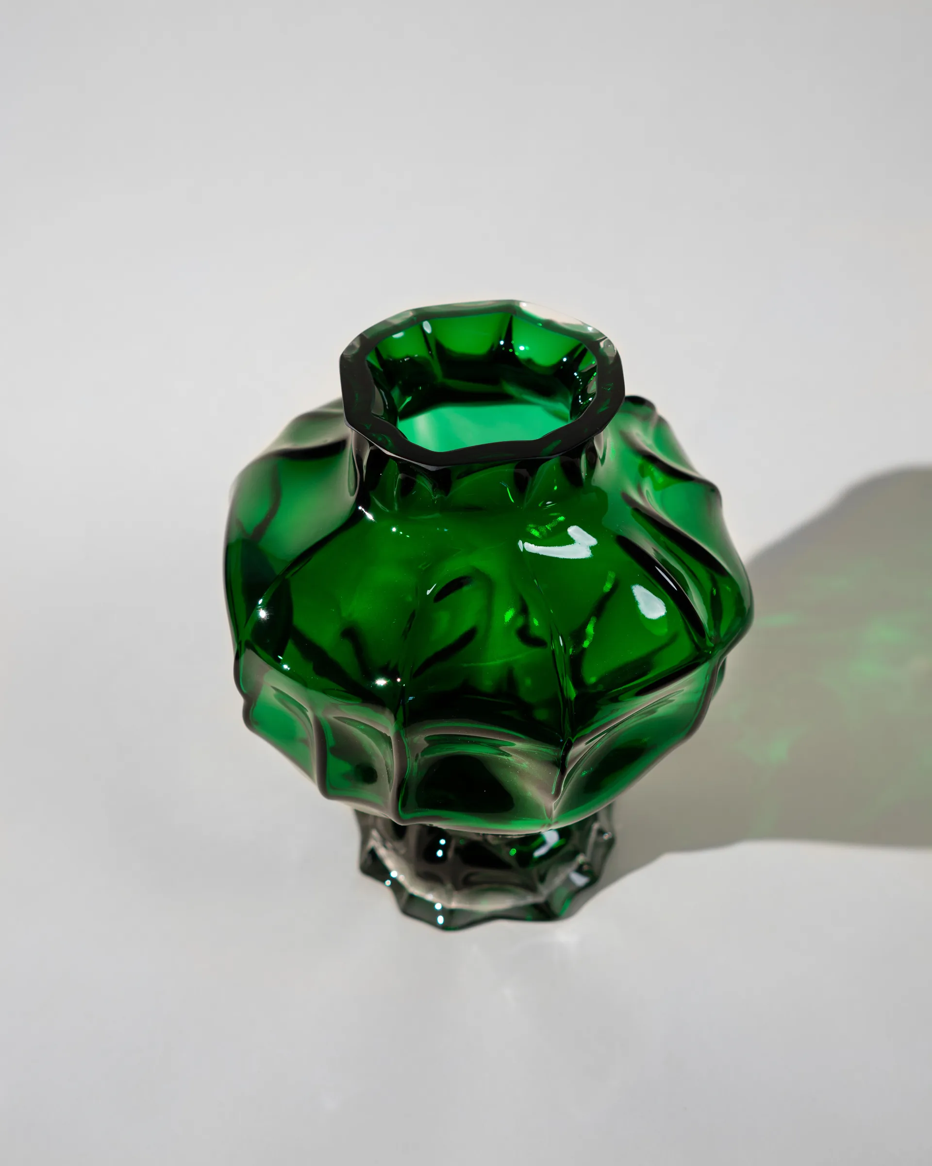 Ammonitt vase 30 cm, Green Hein Studio