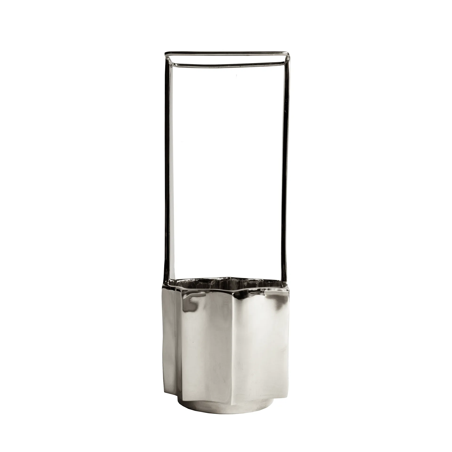 Ikebana vase 30 cm, Nikkel Hein Studio