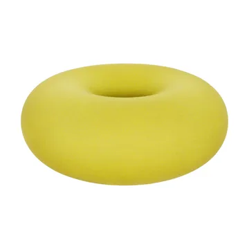 Boa puff Ø114 cm - Sulfur yellow - Hem