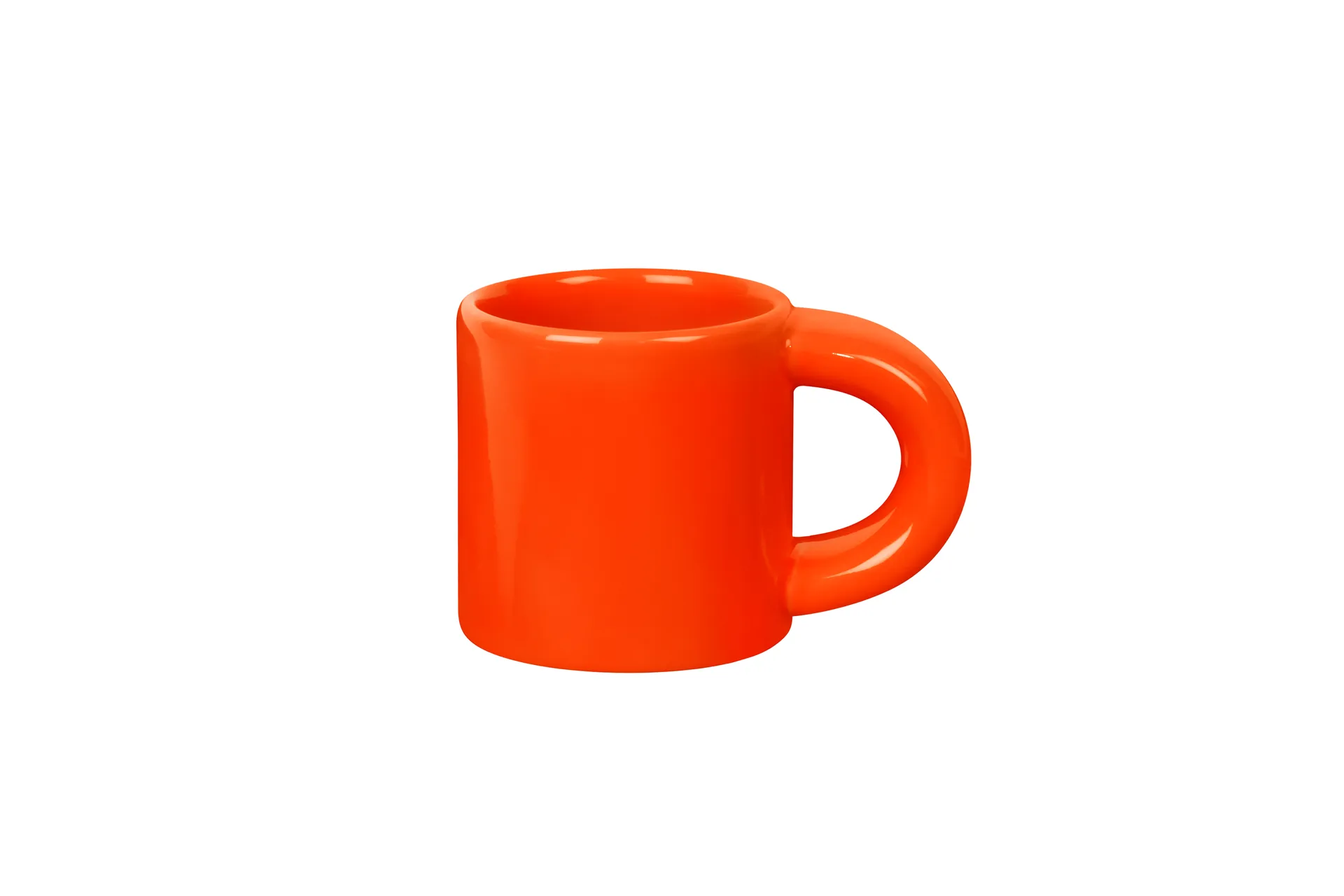 Bronto espressokopp 10 cl 4-pakning, Orange Hem