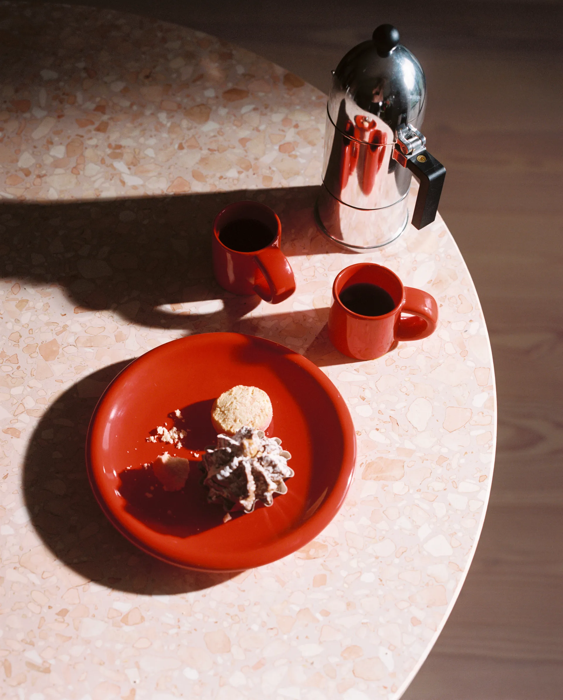 Bronto espressokopp 10 cl 4-pakning, Orange Hem