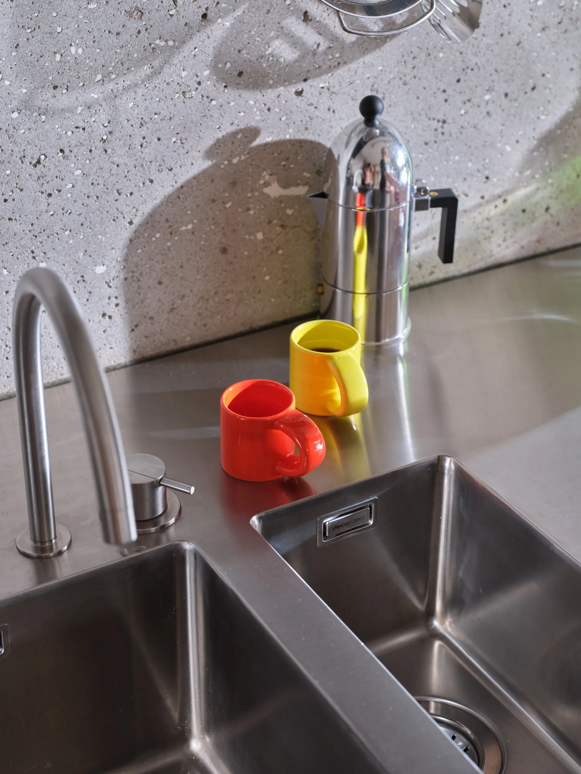 Bronto espressokopp 10 cl 4-pakning, Orange Hem