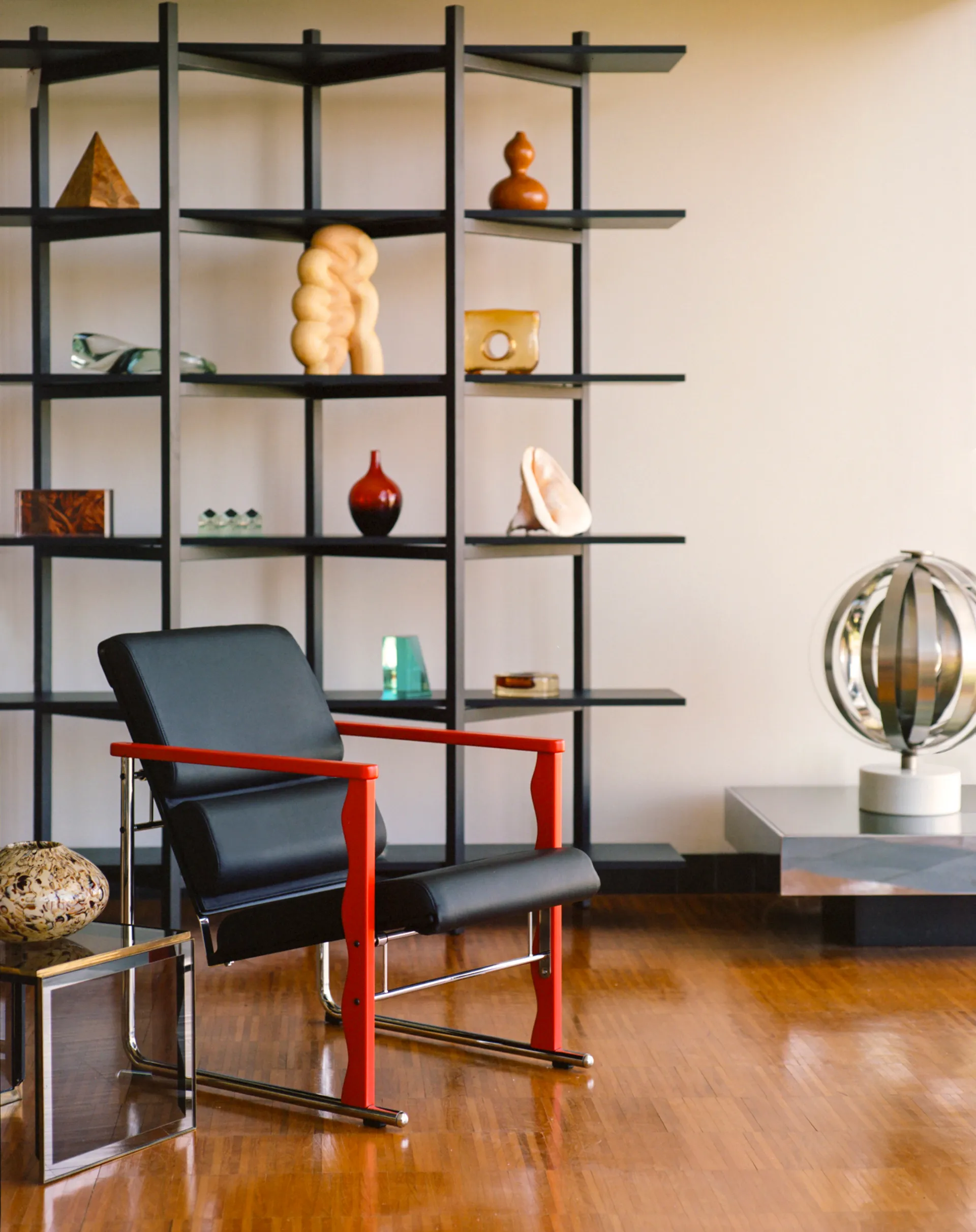 Experiment 501 loungelenestol, Green-light beige Hem