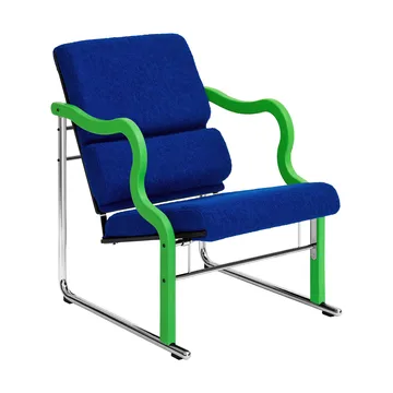 Experiment 501 loungelenestol - Green-ultramarine - Hem