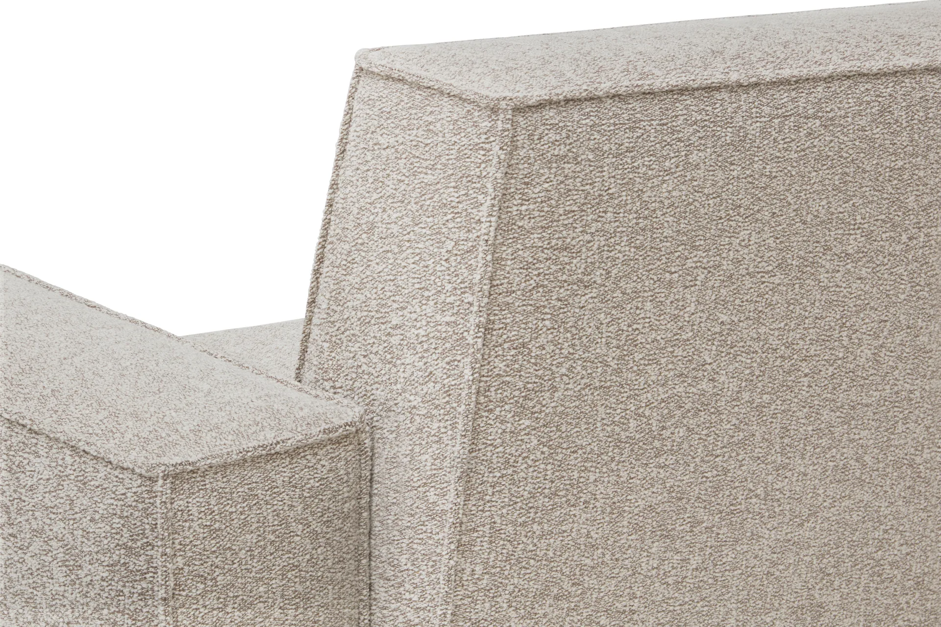 Hunk loungelenestol med armlene, Swan Hem