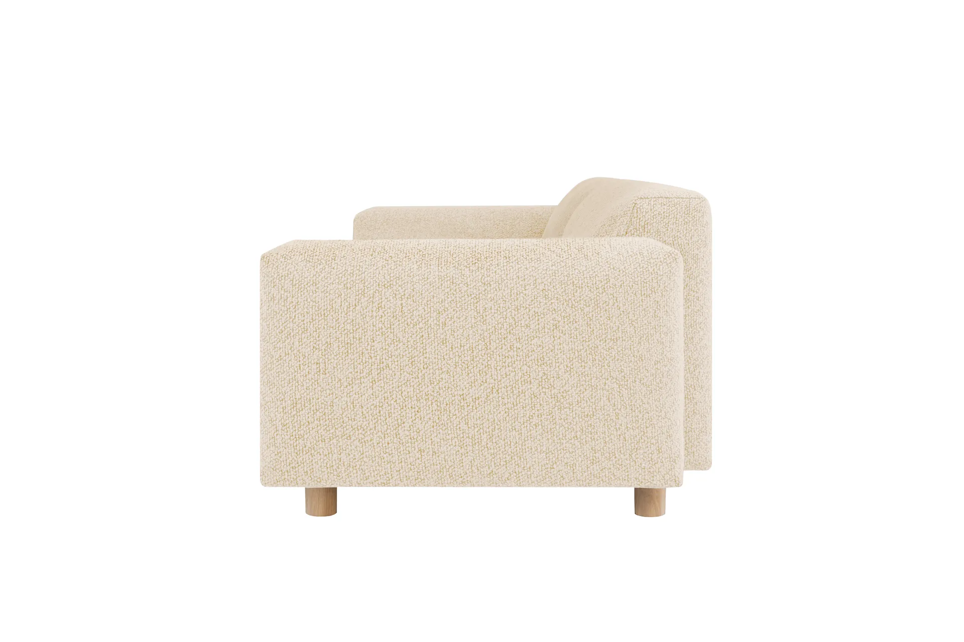 Koti 2-seters sofa 200 cm, Eggshell Hem