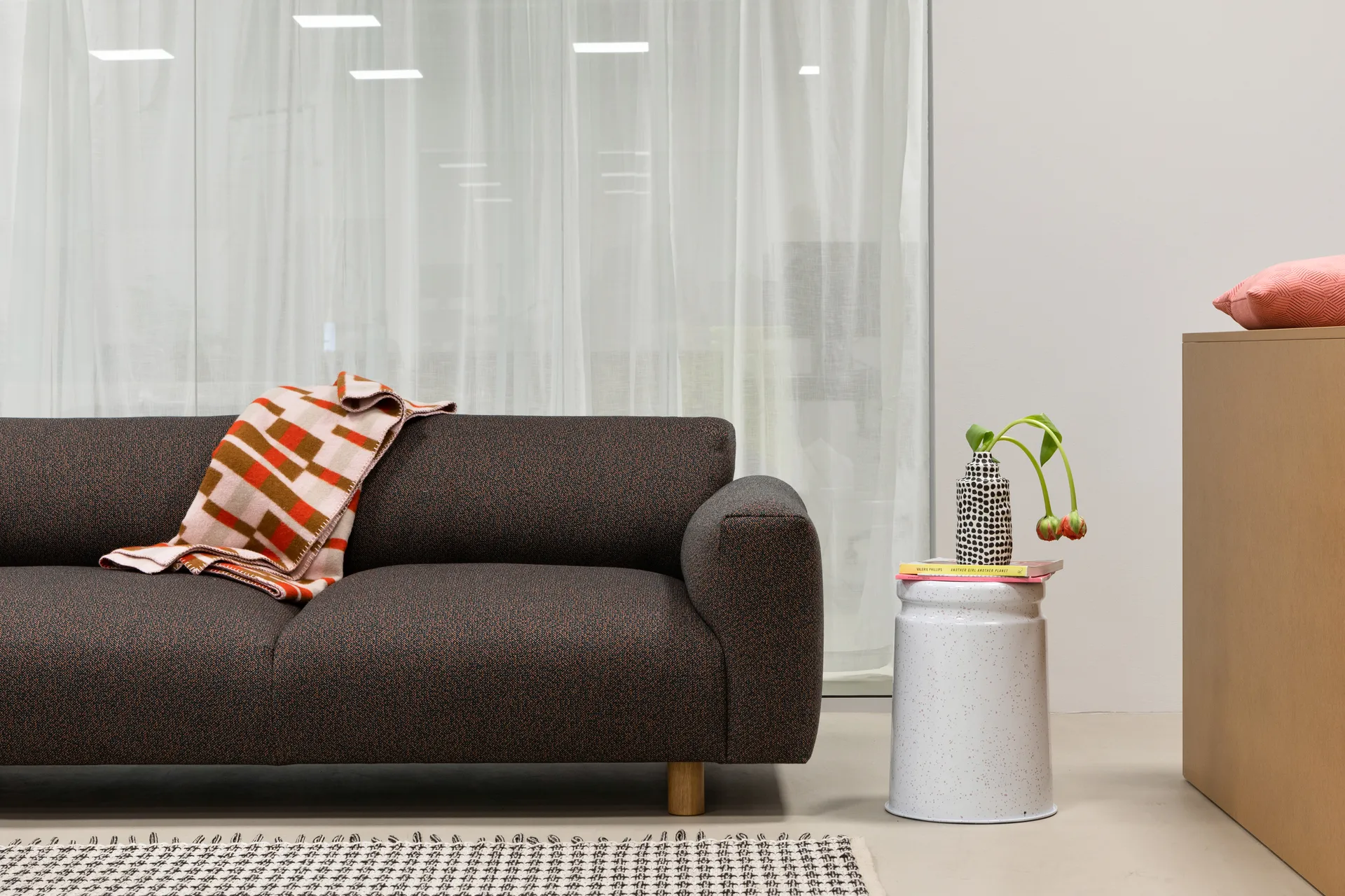 Koti 2-seters sofa 200 cm, Sawdust Hem