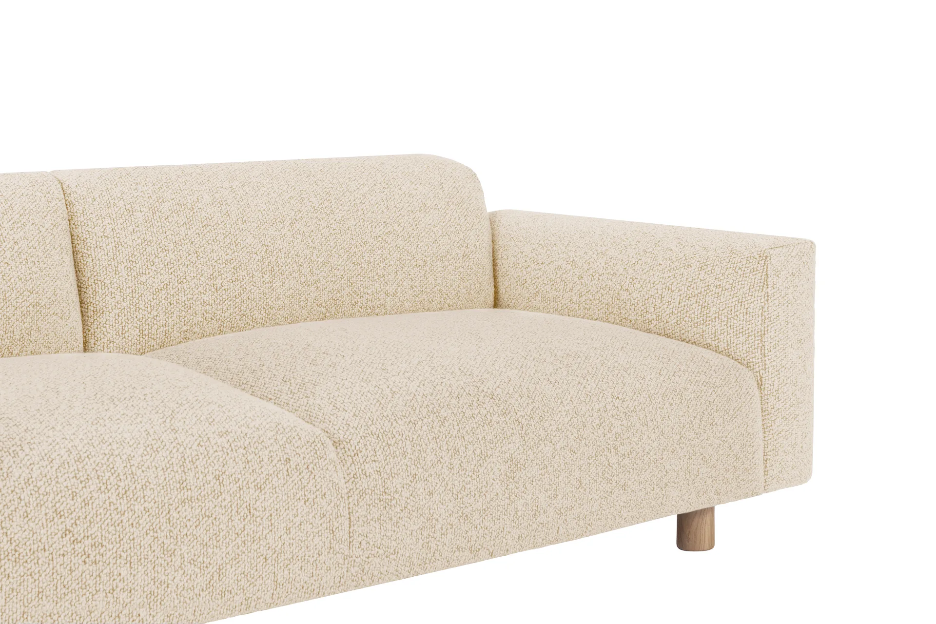 Koti 3-seters sofa 240 cm, Eggshell Hem