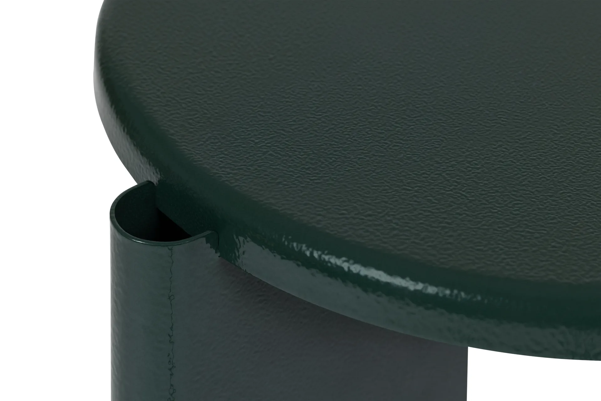 Lolly sidebord 56 cm, Black green gloss Hem