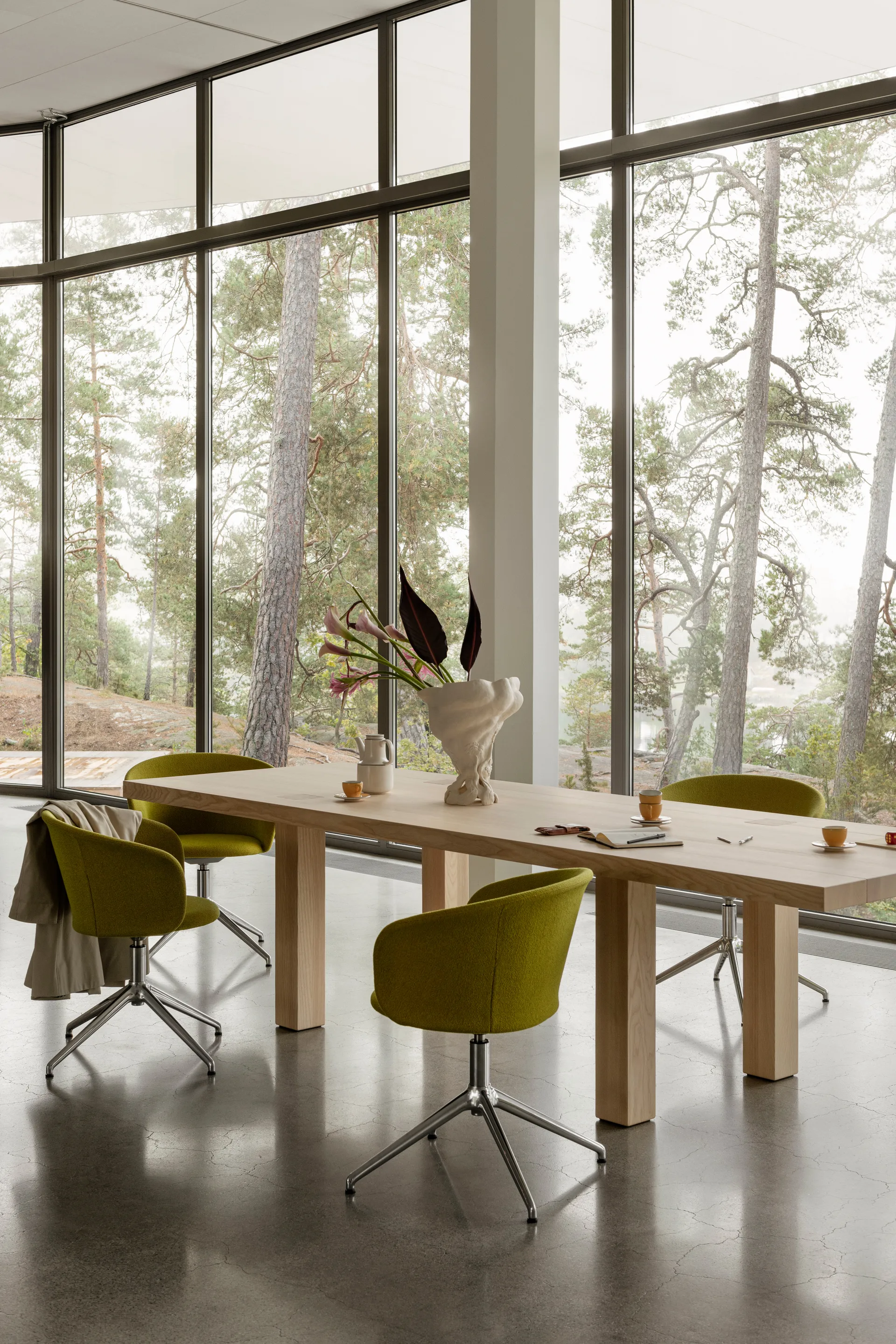 Max spisebord 90x250 cm, Ask Hem