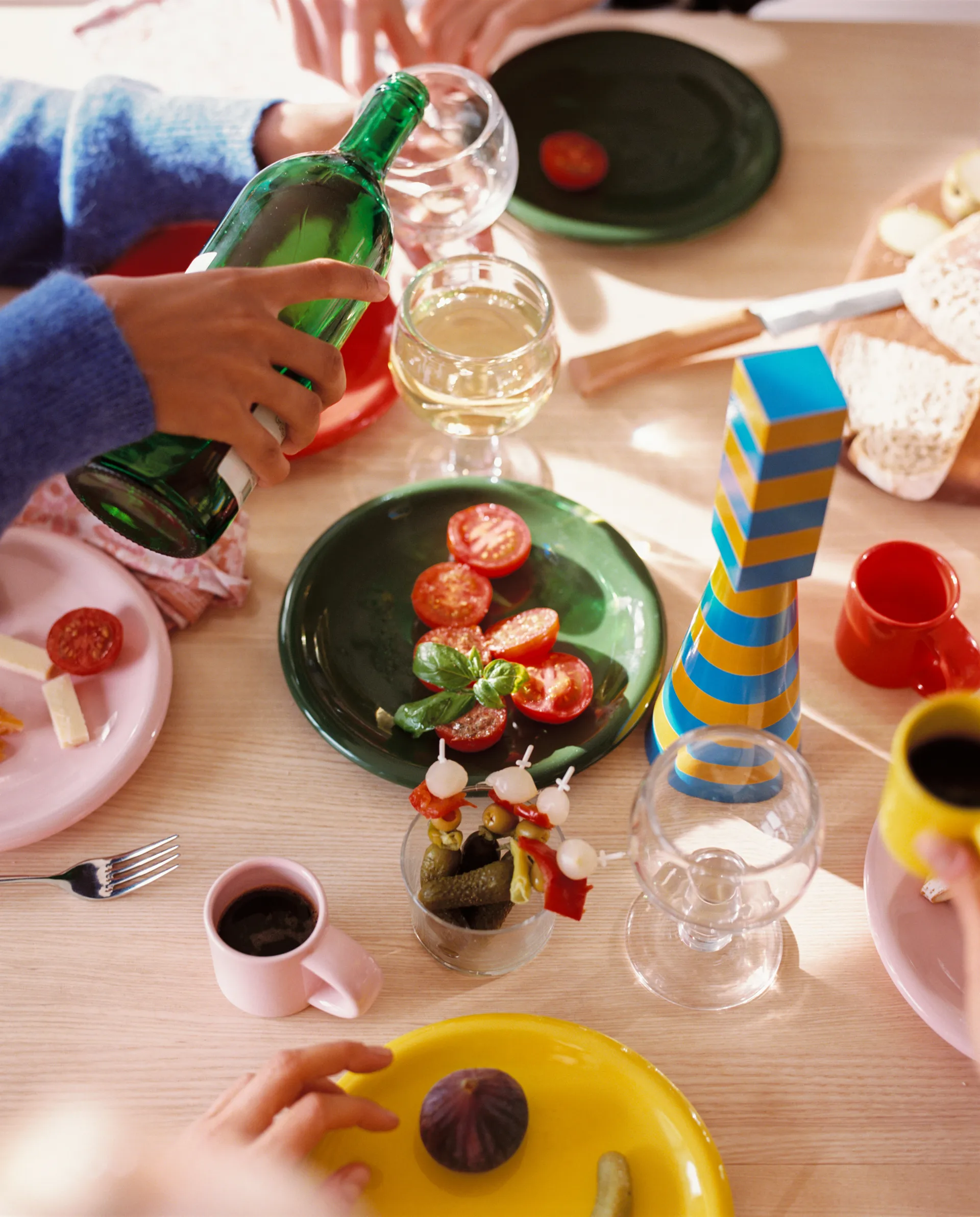 Molino Vertical salt- & pepperkvern 29 cm, Honey-blue Hem