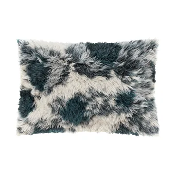 Monster pute Large 40x60 cm - Dark teal-off white - Hem