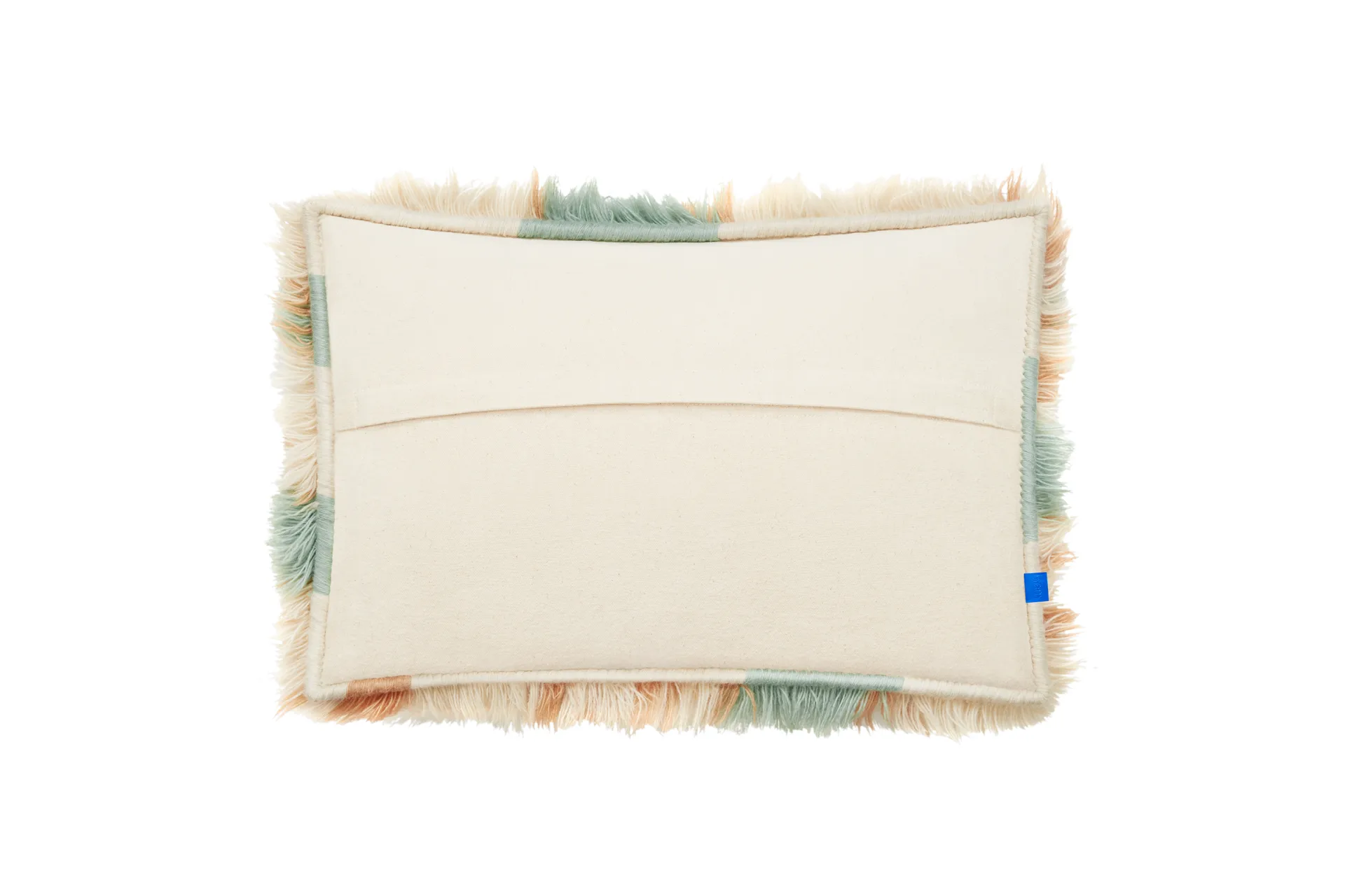 Monster pute Large 40x60 cm, Turquoise-peach Hem