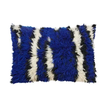 Monster pute Large 40x60 cm - Ultramarine blue-off white - Hem