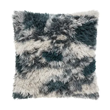 Monster pute Medium 50x50 cm - Dark teal-off white - Hem