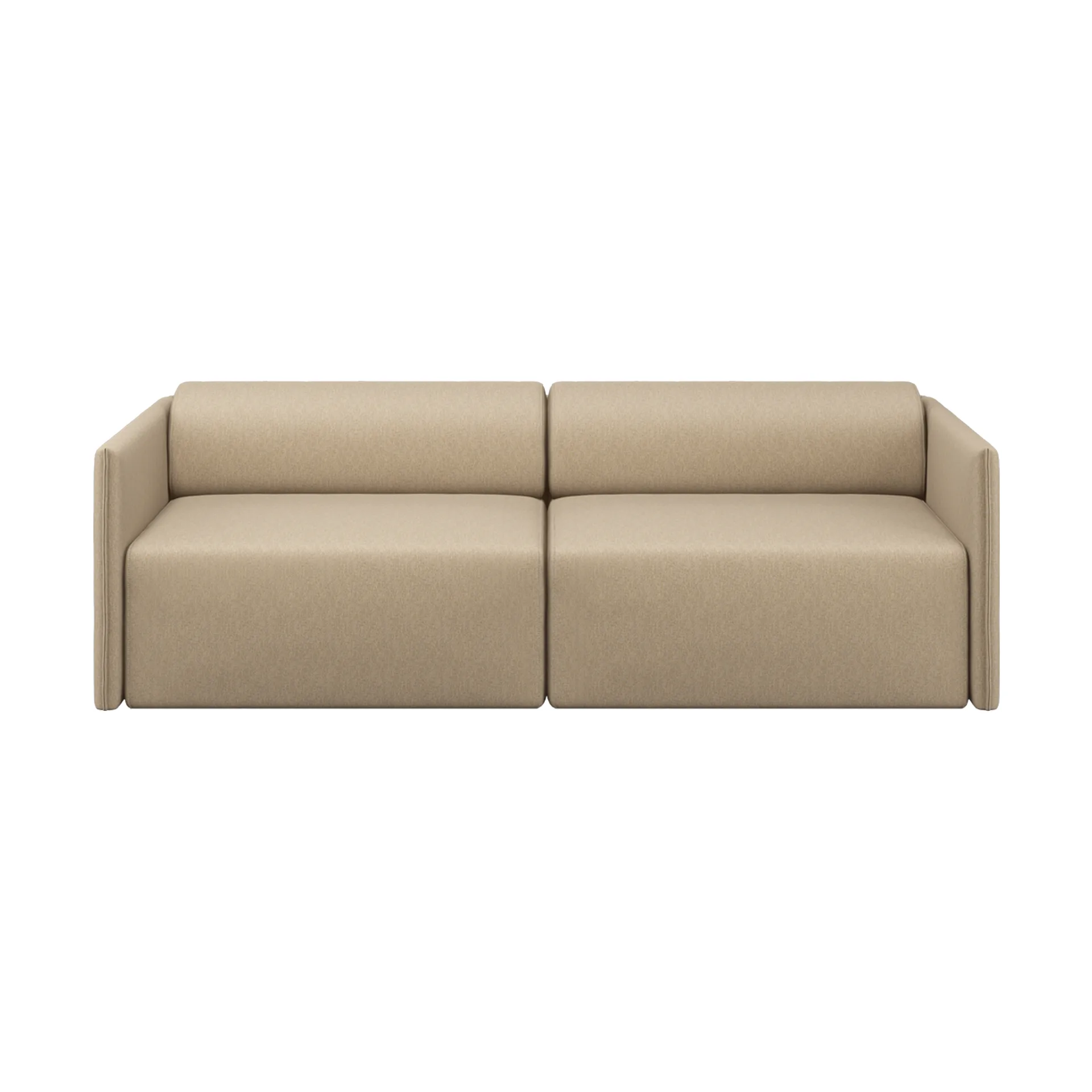 Palo Block 2-seters sofa Low 200 cm, Beige Hem