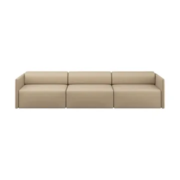 Palo Block 3-seters sofa Low 295 cm - Beige - Hem