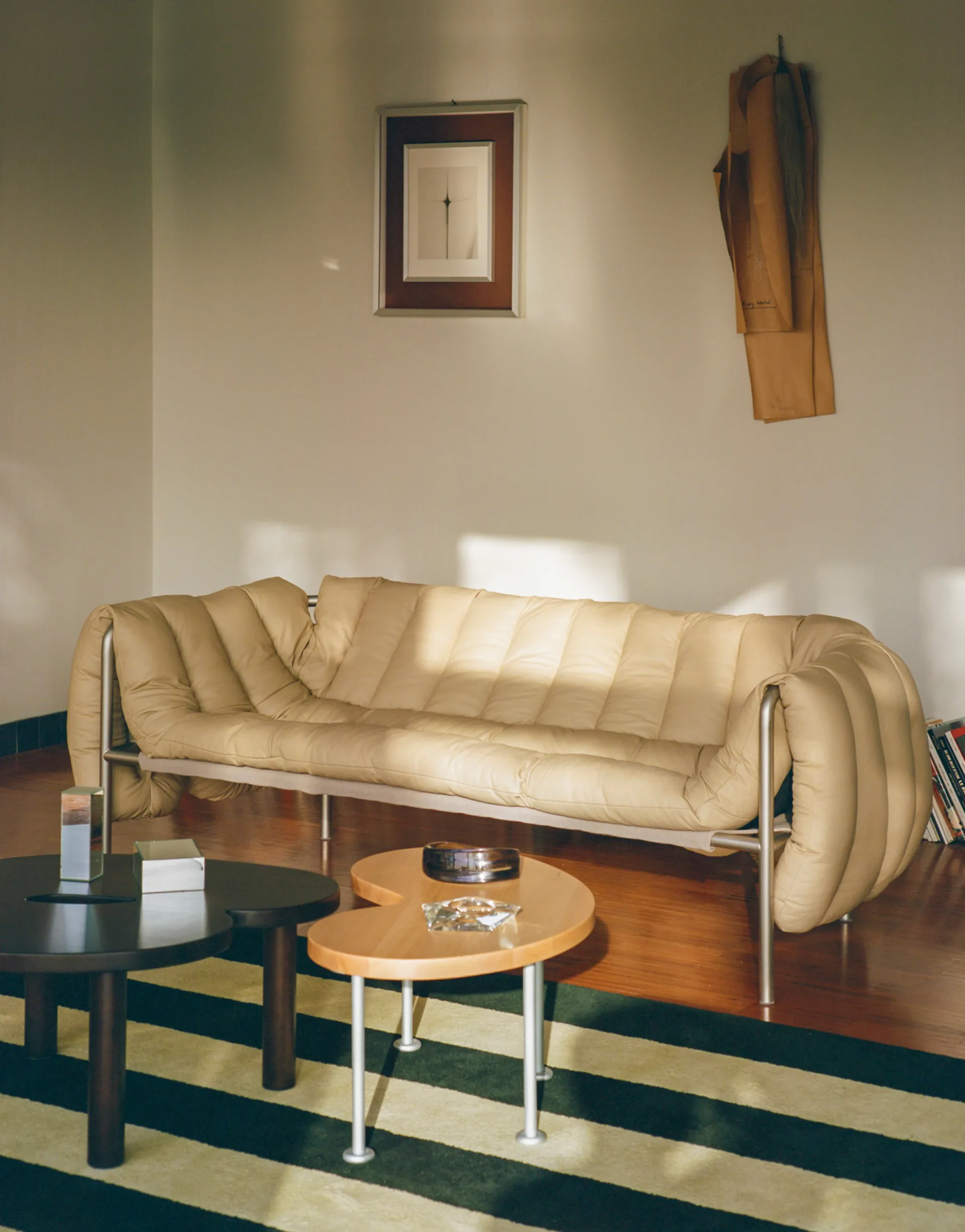 Puffy 2,5-seters sofa 205 cm, Anthracite-cream Hem