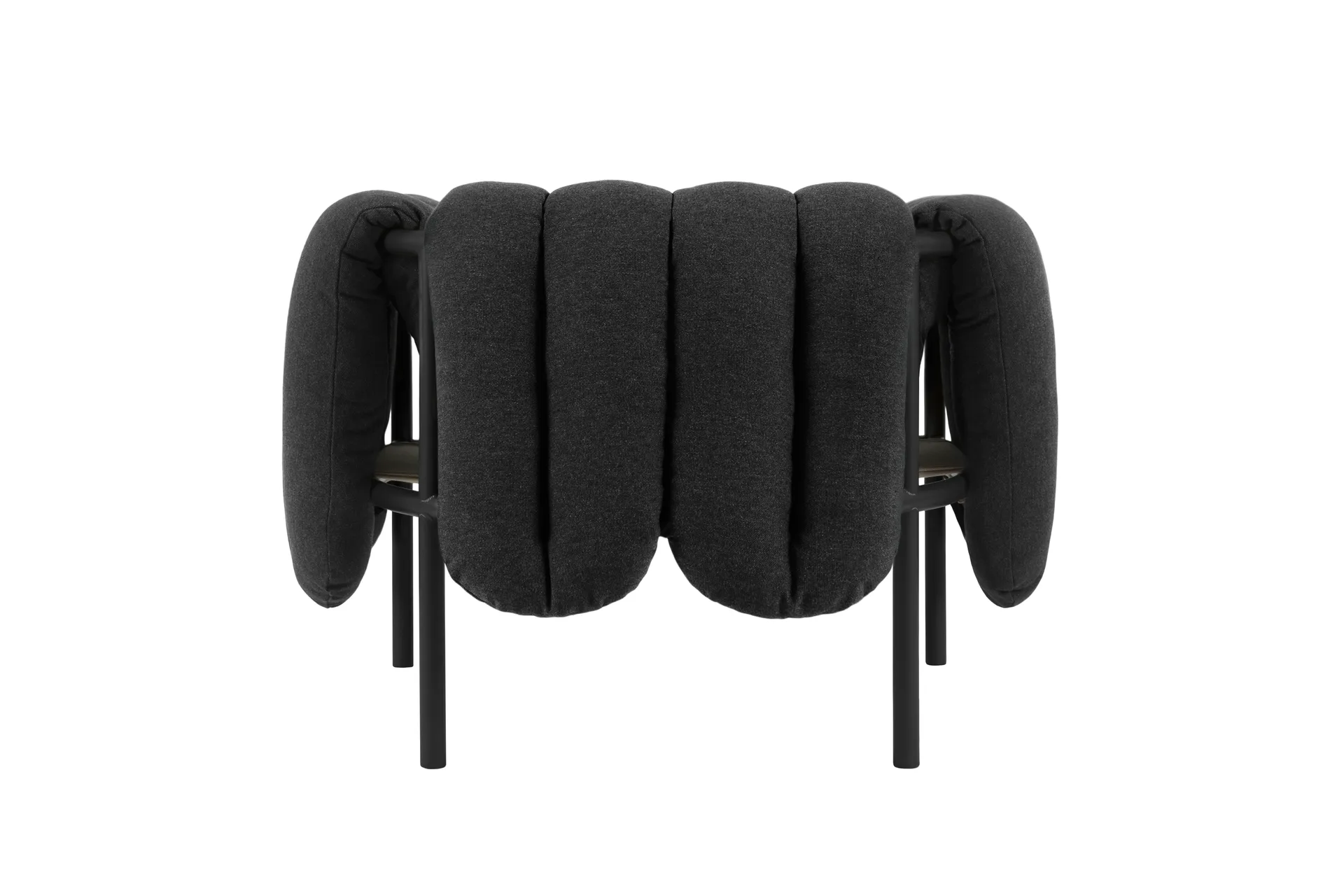 Puffy loungelenestol, Anthracite-black grey Hem